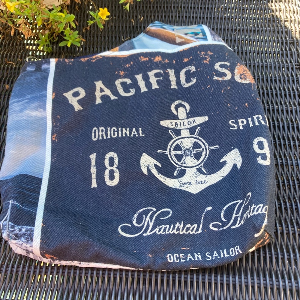 Fabric crossbody bag - Picture 4 of 6